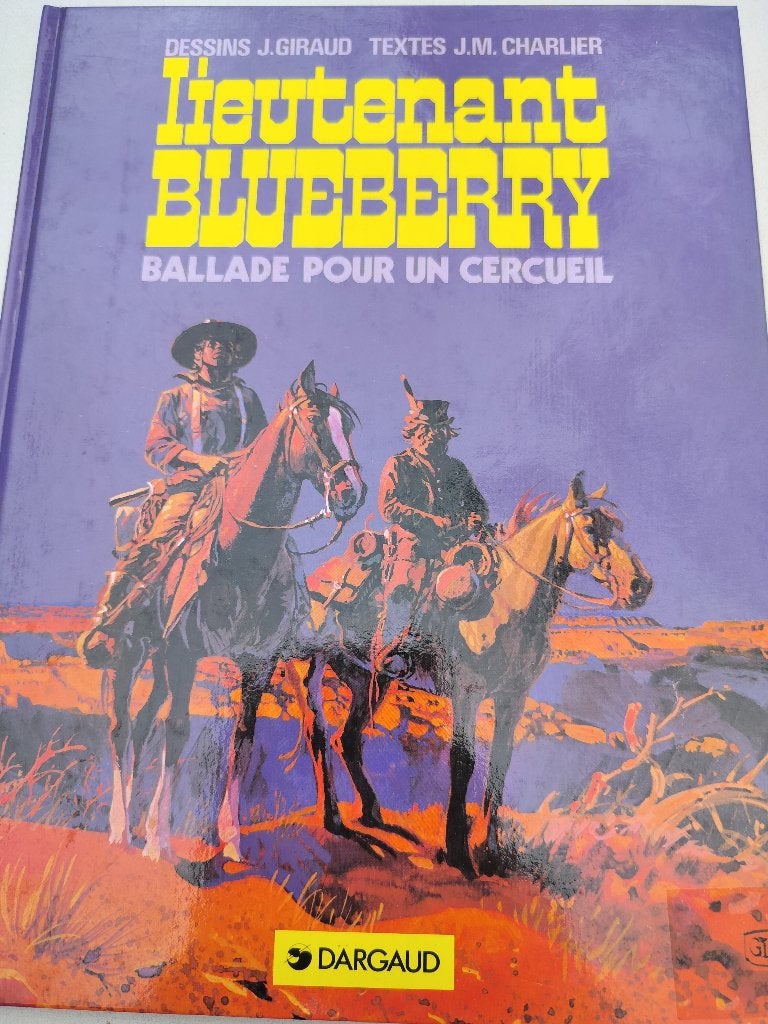 Ballade pour un cercueil lieutenant Blueberry, Enlèvement ou Envoi, Une BD, Charlier - Giraud, Comme neuf
