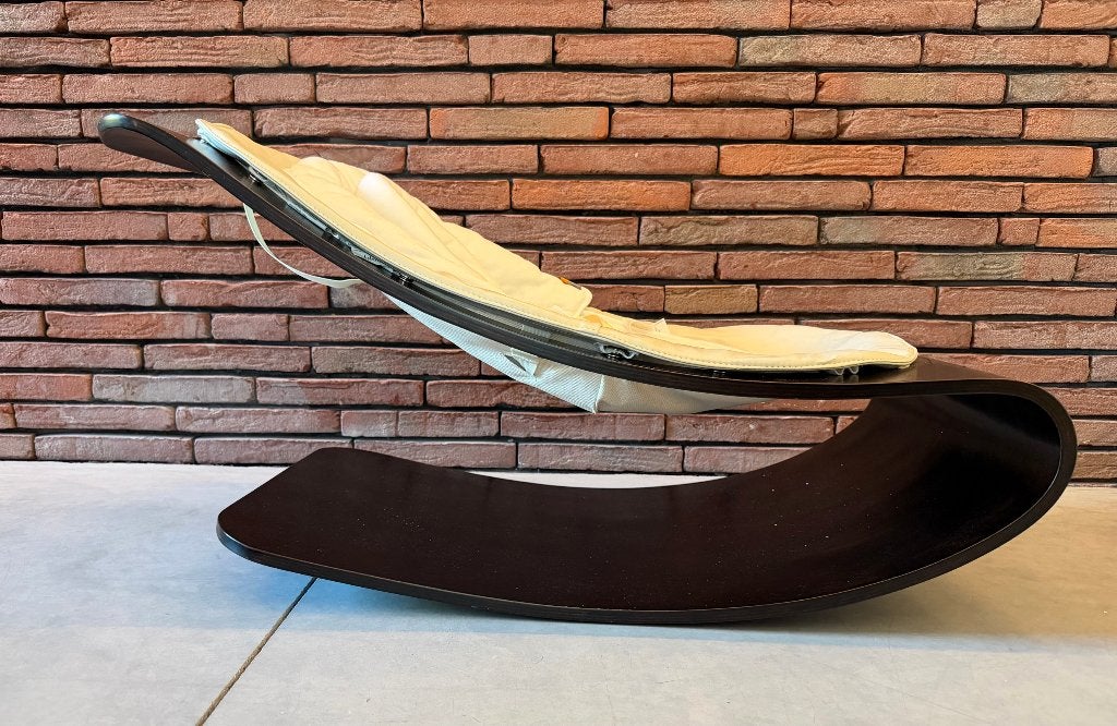 Sitter Bloom coco wood rocker, Wipstoel, Met gordel(s) of riempje(s), Zo goed als nieuw, Ophalen