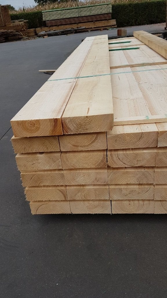 Pakketten Vuren Balken - Bezorgd of Afhalen, Bricolage & Construction, Bois & Planches, Neuf, Enlèvement ou Envoi, 300 cm ou plus