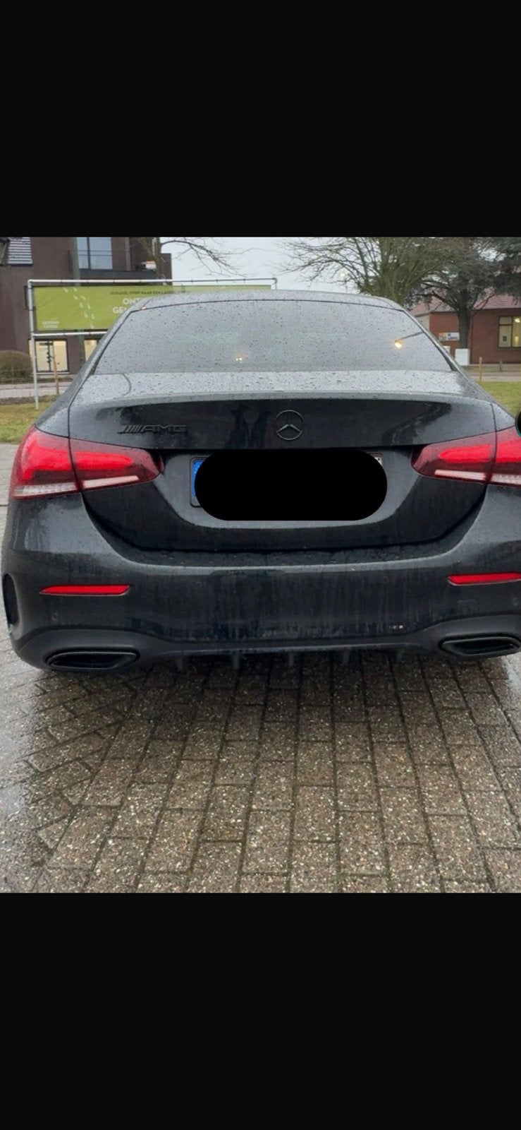 Mercedes limousine a klasse, Auto's, Volkswagen, Automaat, Euro 6, Zwart, Diesel