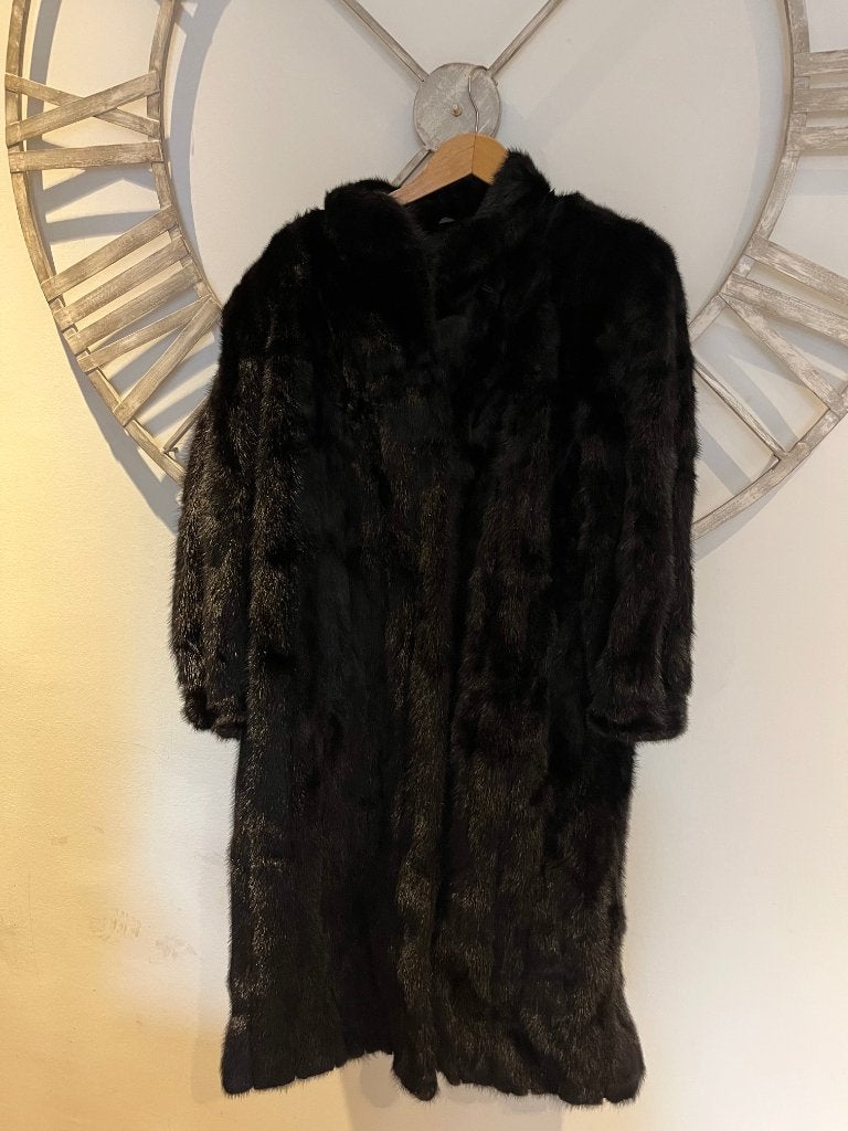 Manteau femme en véritable fourrure – Taille 44, Kleding | Dames, Gelegenheidskleding, Ophalen, Zo goed als nieuw, Maat 42/44 (L)