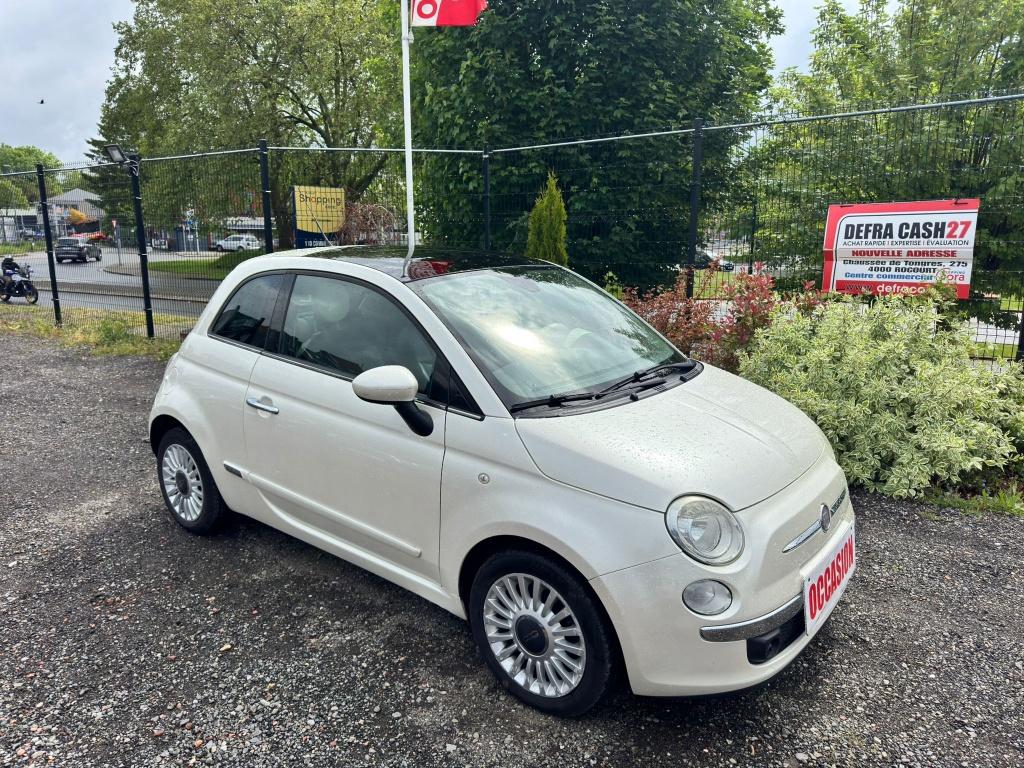 FIAT 500 1.3MultiJet *CUIR*TOIT PANO*GARANTIE 1 AN, Cuir, Euro 5, Boîte manuelle, Entretenue par le concessionnaire