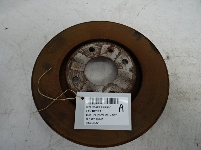 FREIN DISQUE AVANT Citroën Xsara Picasso (CH), Utilisé, Citroën