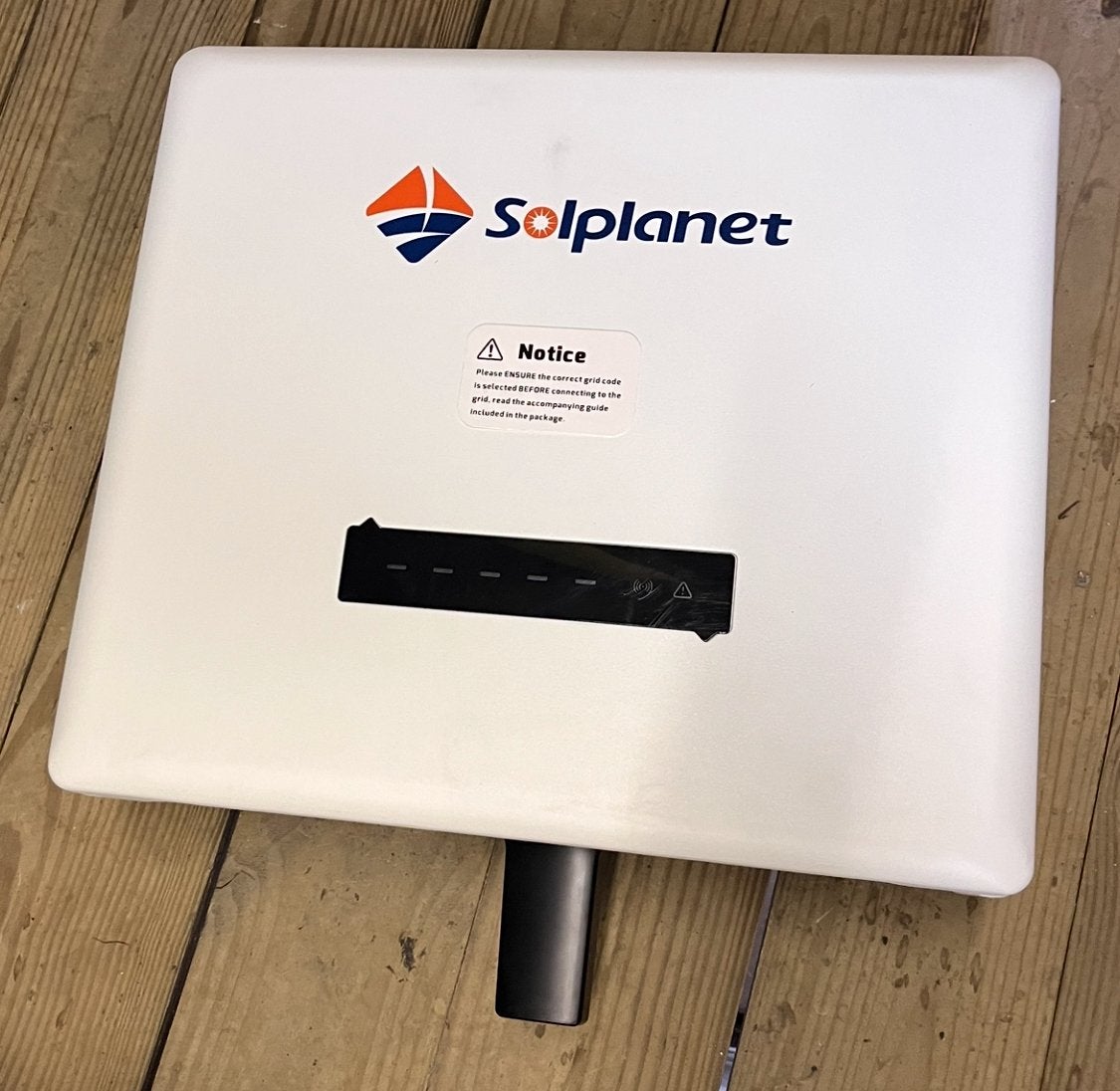 Omvormer solplanet, Enlèvement, Comme neuf