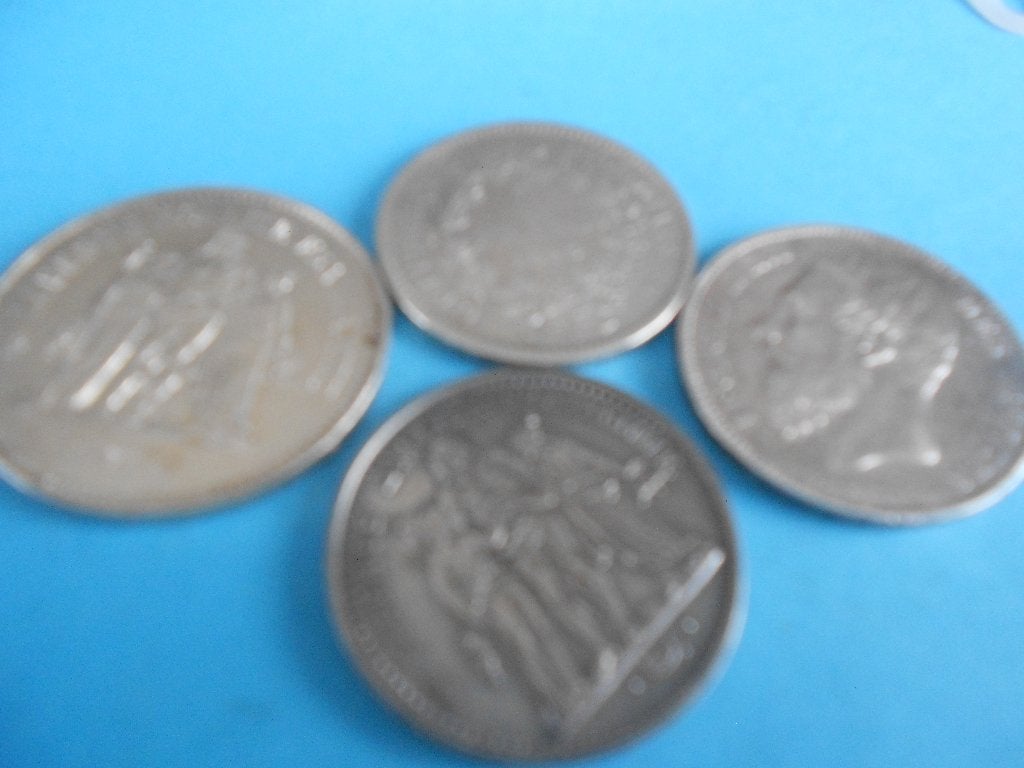 lot de  pièces 50 fr , 10 fr ,5 fr hercule et 5  fr belge, Envoi, Monnaie