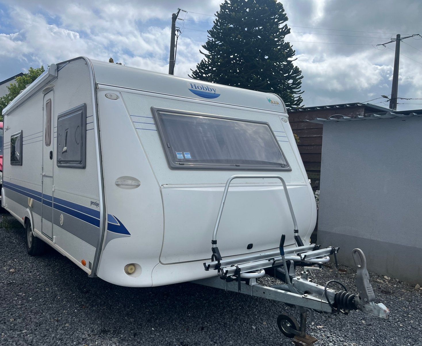 HOBBY Prestige 560, Caravanes & Camping, Caravanes, Particulier, Hobby, Douche, Enlèvement