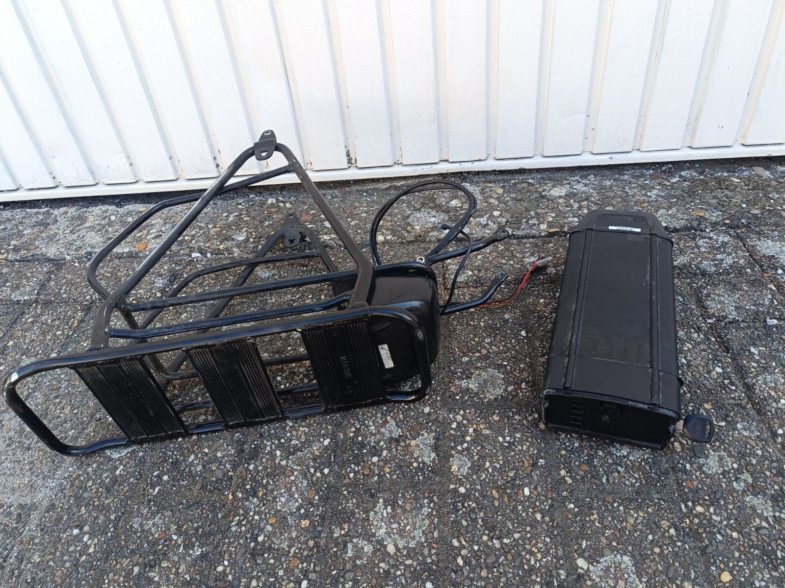 batterij en bagagedrager in goede staat, Ophalen, Gebruikt