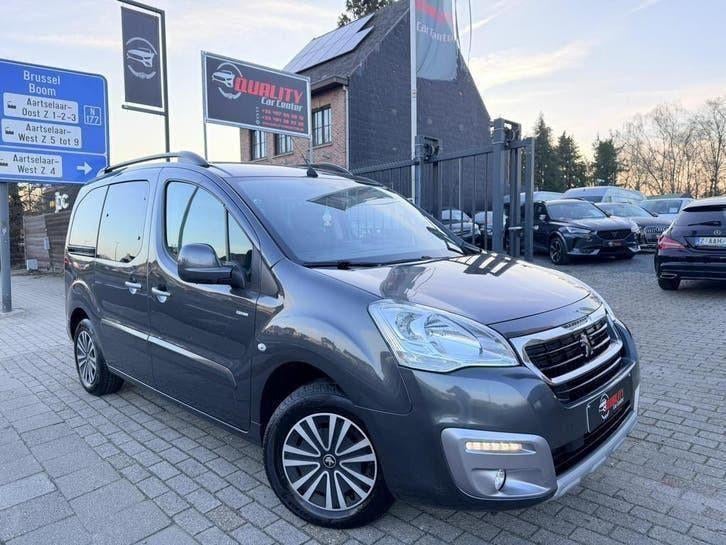 Peugeot Partner Tepee 2018 1.2benzine 100dkm Pdc Led Navi, Voorwielaandrijving, Monovolume, Euro 6, Bedrijf