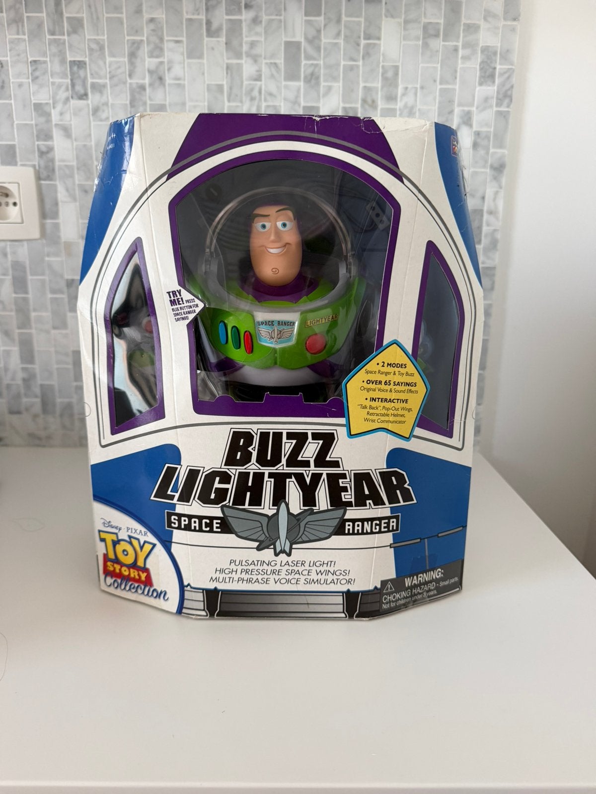 Toy Story Collection - Buzz Lightyear (Thinkway), Ophalen of Verzenden, Zo goed als nieuw