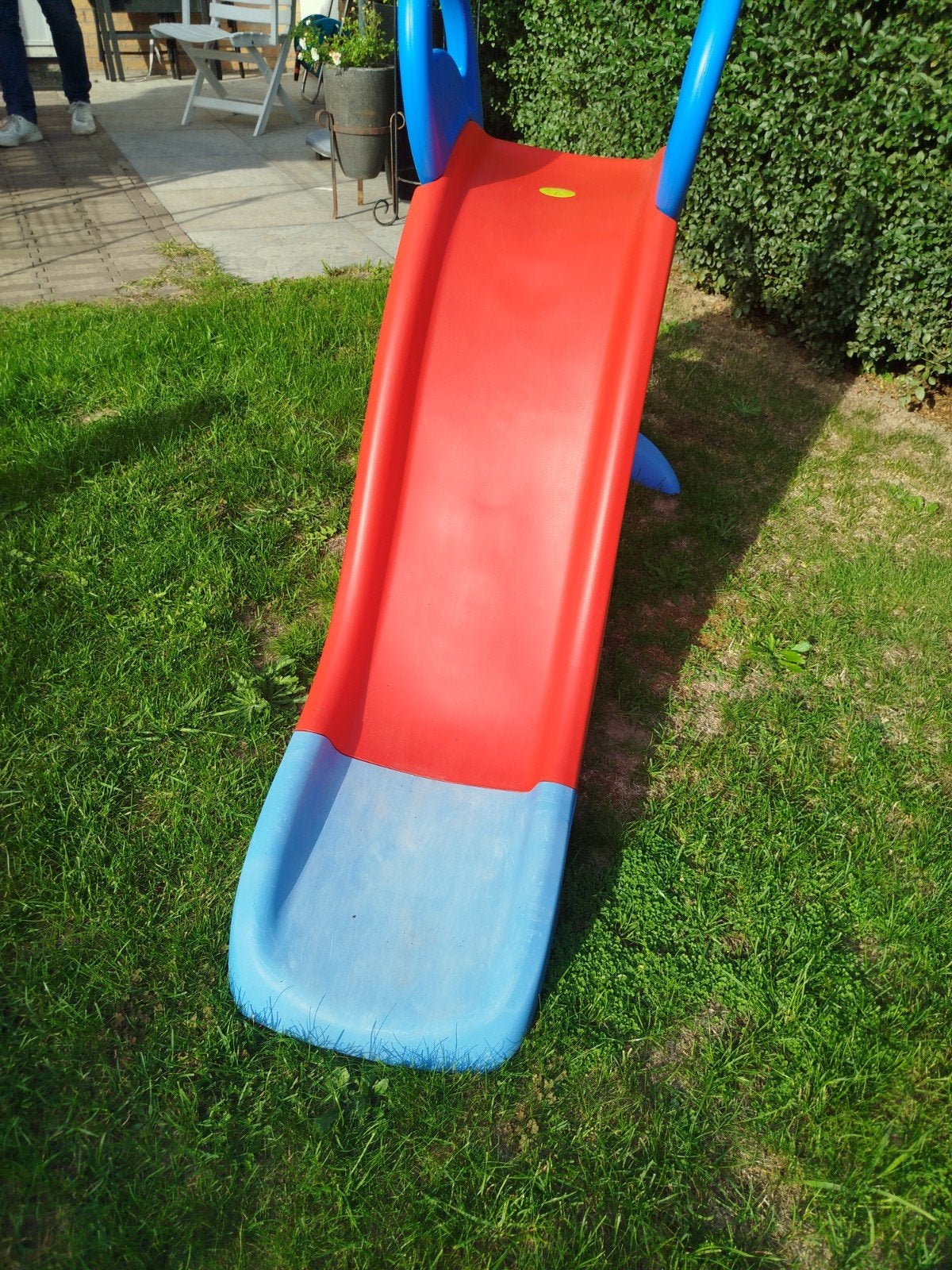 Glijbaan smoby, Ophalen