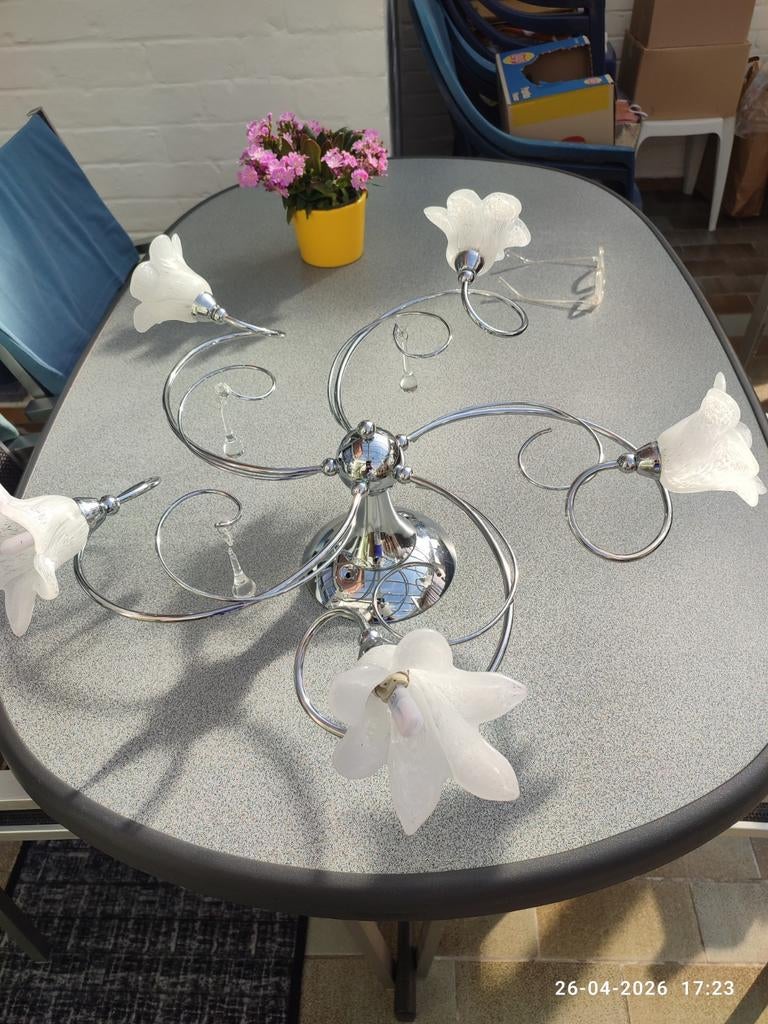 Luster ,nieuw zonder prijskaartje., Tuin en Terras, Ophalen