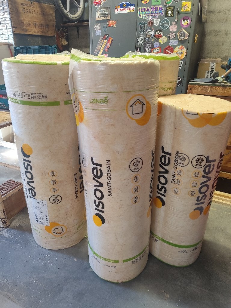 Isolatie Isover Isoconfort 35 180mm, Doe-het-zelf en Bouw, 12 cm of meer, Nieuw, Glaswol, Ophalen