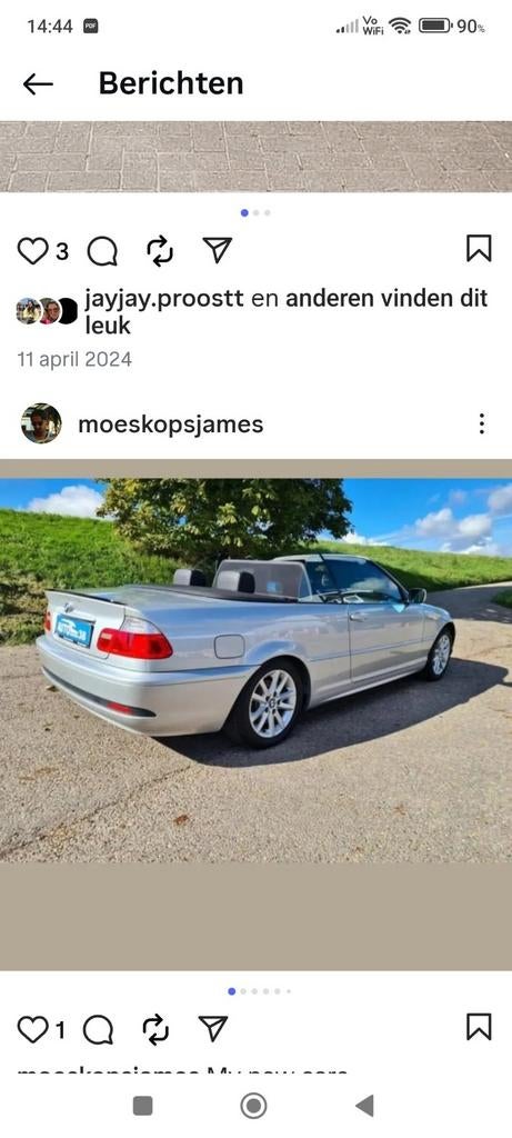 Bmw e46 318i facelift bwj 2003 te koop en ook een blauwe, Auto's, BMW, Particulier, Te koop
