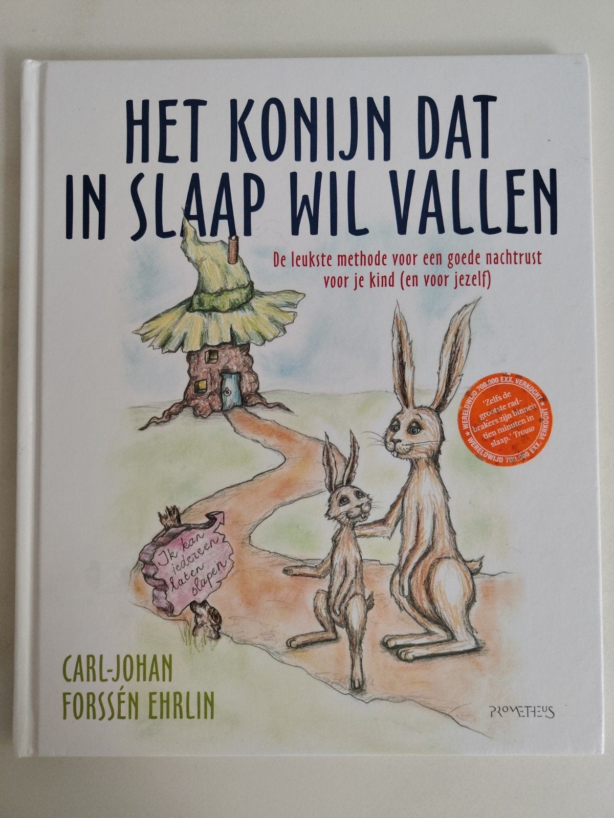 Het konijn dat in slaap wil vallen - boek, Ophalen, Carl-Johan Forssén Ehrlin