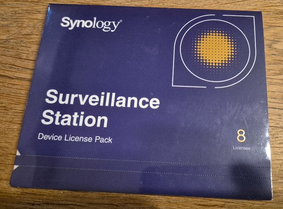 Synology Surveillance Station license pack (8 Licenses), Ophalen of Verzenden, Nieuw