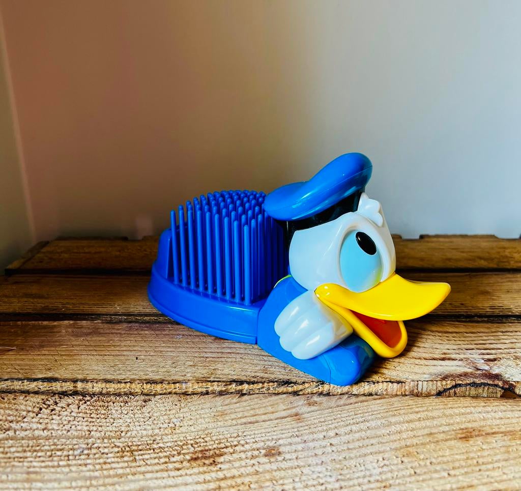 Vintage pennenhouder Donald Duck Disney Sailor, Verzamelen, Ophalen of Verzenden, Donald Duck, Nieuw, Beeldje of Figuurtje