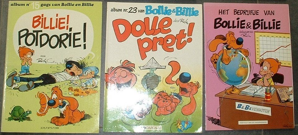 strips bollie en billie deel 1, Meerdere stripboeken, Ophalen of Verzenden, Roba Jean