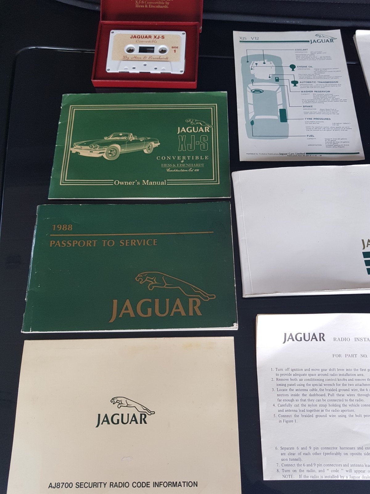 Jaguar xjs Hess & Heisenhardt van 1988 met 92000 miles, foto 12