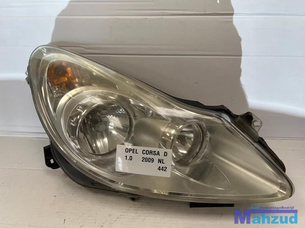 OPEL CORSA D rechts koplamp 2005-2011, Autos : Pièces & Accessoires, Éclairage, Opel, Utilisé