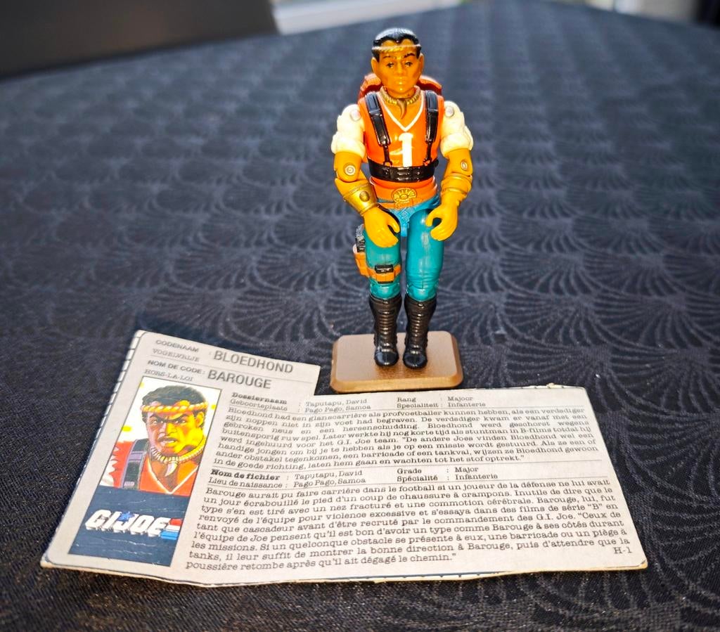 G.I.JOE red dog / Bloedhond (vintage 1987), Kinderen en Baby's, Speelgoed | Actiefiguren, Ophalen