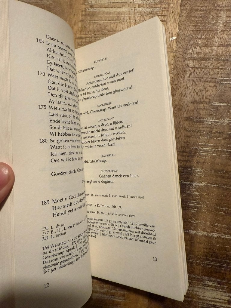 Den Spyeghel der salicheyt van Elckerlijc - klassieke galeri, Boeken, Ophalen of Verzenden, Gelezen, België