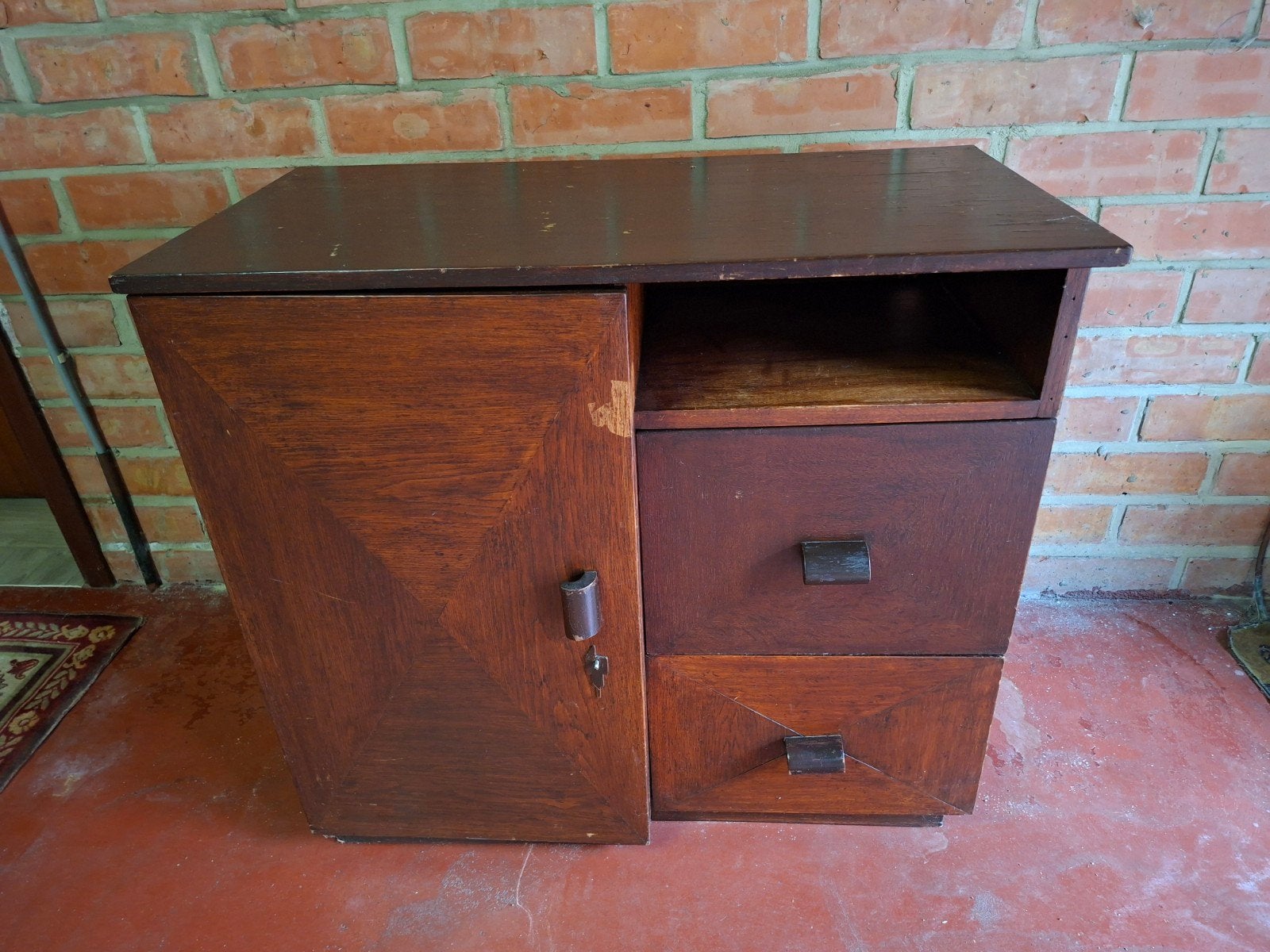 vintage kast, Ophalen, Gebruikt