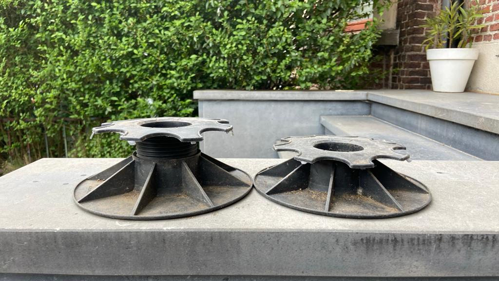 Verstelbare terrasdragers 25 stuks, Tuin en Terras, Ophalen