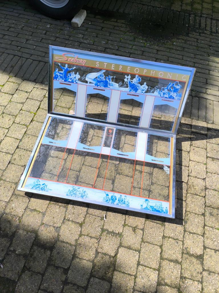 Jukebox ruiten van seeburg Q160, Verzamelen, Ophalen, Seeburg
