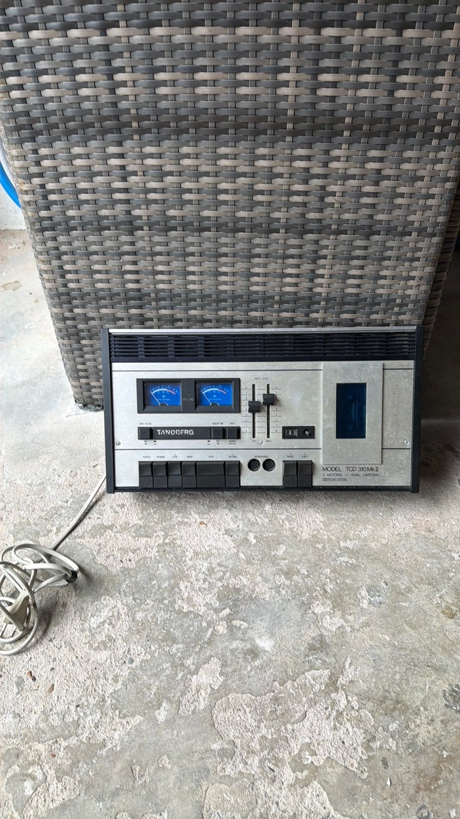 Tandberg TCD 310 MKII Vintage Cassettedeck –Klassieke Stereo, Ophalen, Zo goed als nieuw