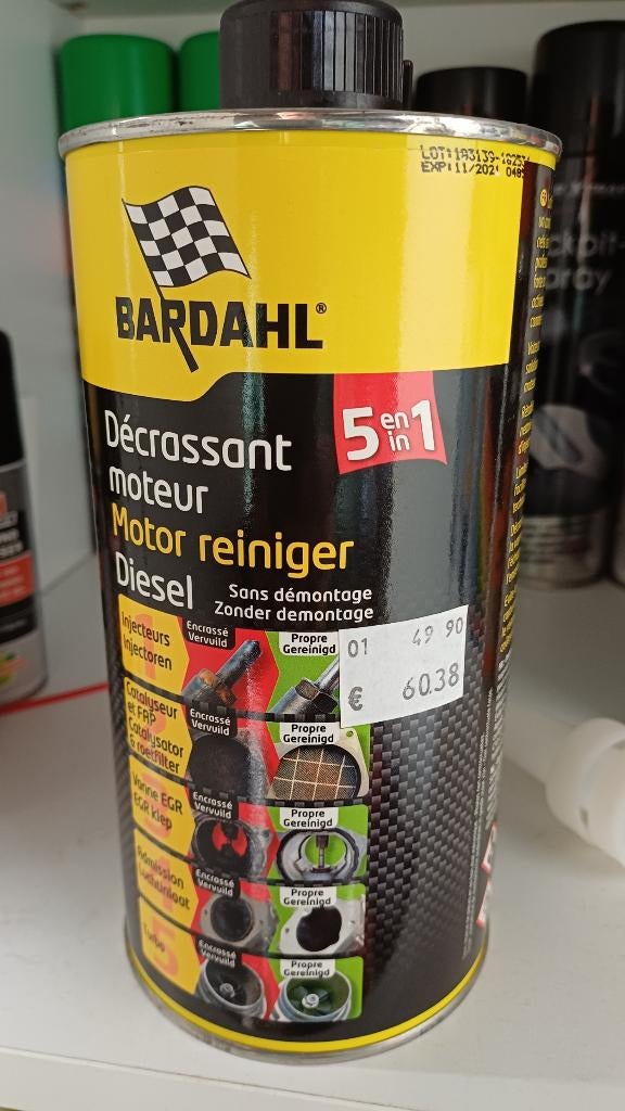 Nettoyant pour moteur diesel 5 en 1 Bardahl, Autos : Divers, Produits d'entretien, Enlèvement