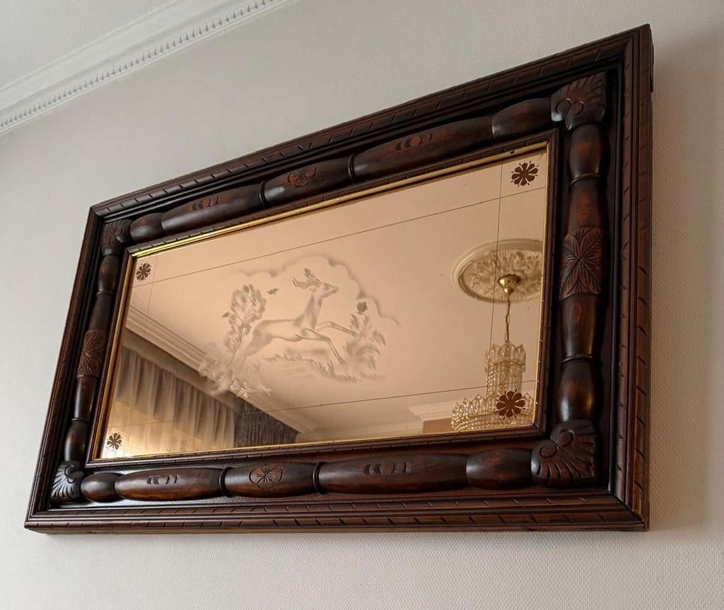 Grand miroir, Antiquités & Art, Enlèvement