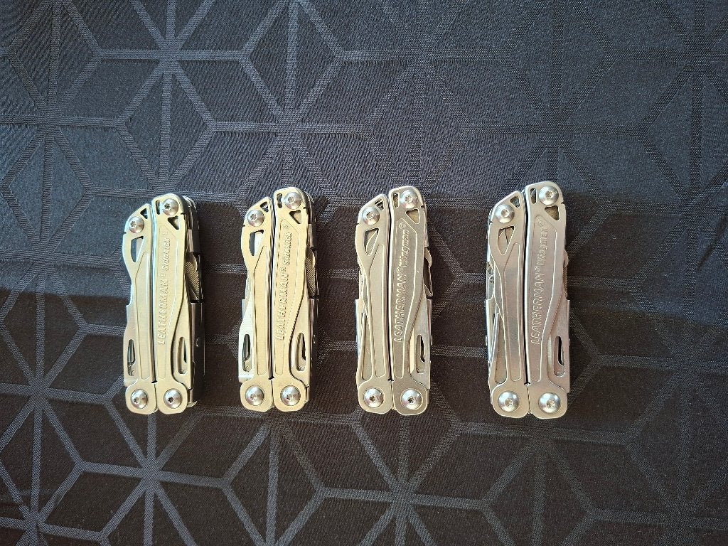 Lot de 4 pinces multifonctions leatherman, Bricolage & Construction, Enlèvement, Comme neuf, Outil multifonction, Autres marques