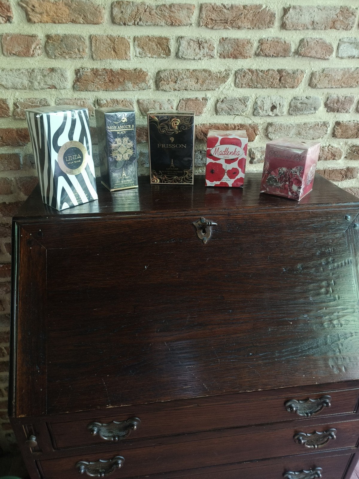 lot parfum (eau de toilette), Ophalen