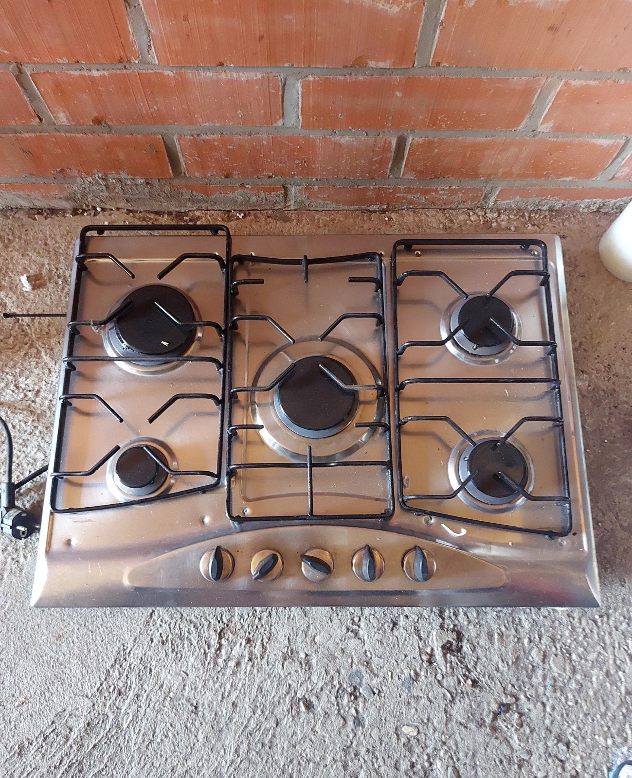 Gaskookplaat, Elektronische apparatuur, Kookplaten, Ophalen, Gebruikt, Gas, 5 kookzones of meer