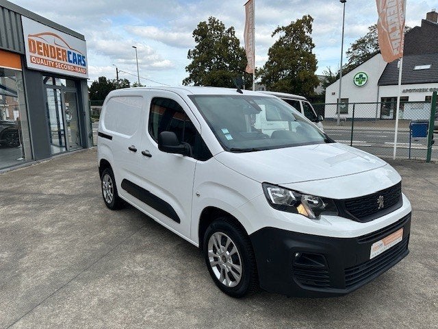 Peugeot Partner 1.5HDI, 2020, Automaat,99.907km's + Garantie, Autos, Camionnettes & Utilitaires, Achat, Euro 6, Entreprise, Android Auto