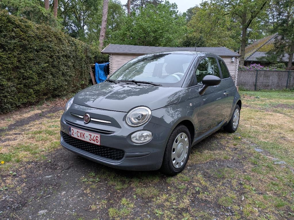Te koop: Fiat 500 (11/2017) – 64.000 km, Autos, 1242 cm³, Argent ou Gris, Achat, Euro 6