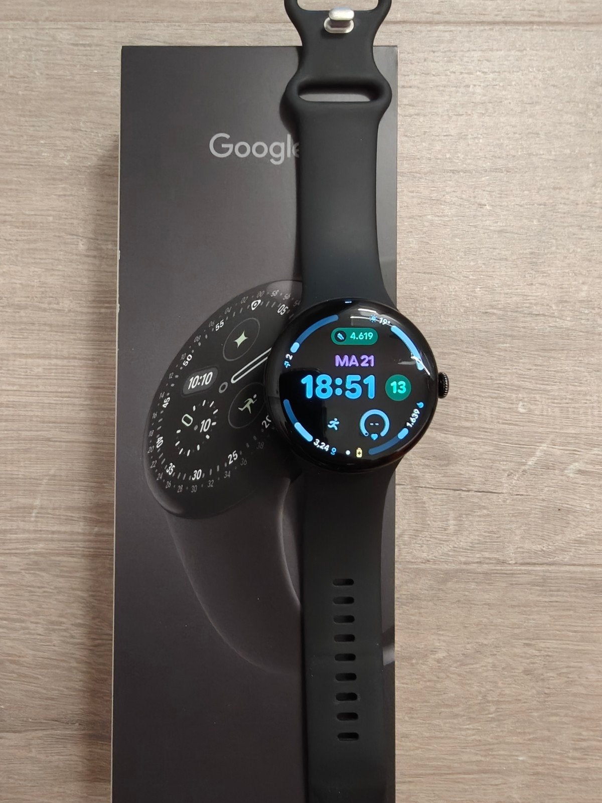 Google pixel watch 4 45mm, Enlèvement, Comme neuf, Android, Google