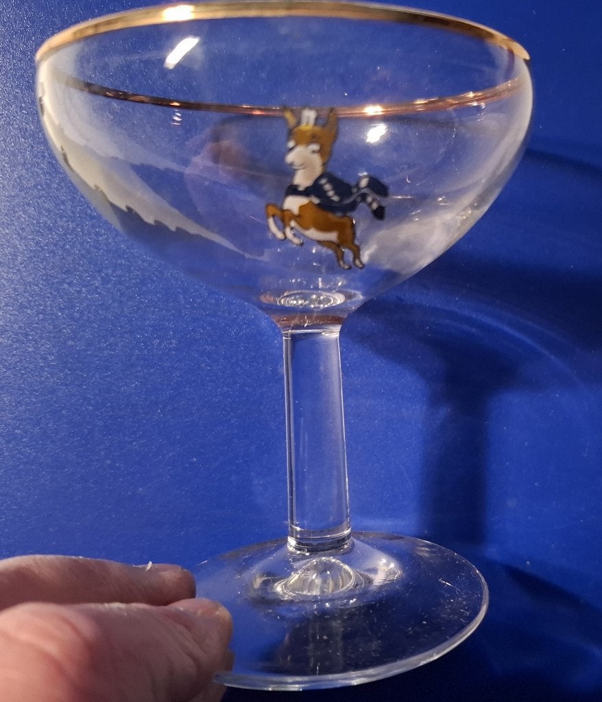 12 glazen Babycham, Verzamelen, Verzenden, Zo goed als nieuw, Overige typen