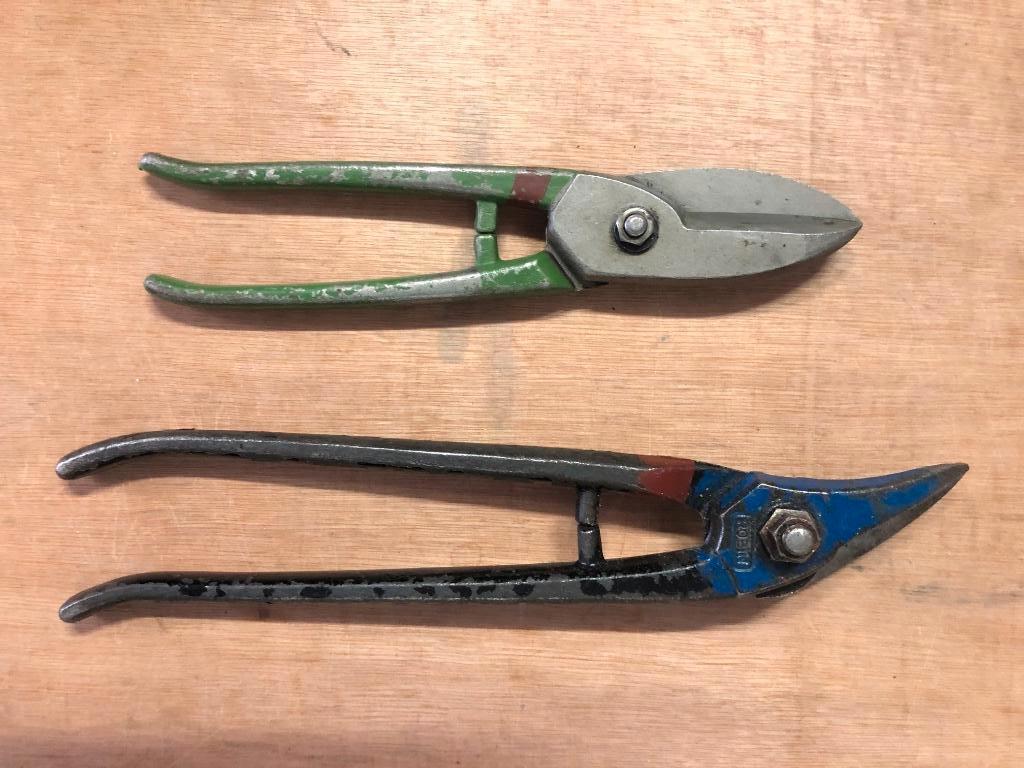 Cisailles à zinc, ciseaux à plaques et autres outils, Bricolage & Construction, Outillage | Outillage à main, Enlèvement ou Envoi