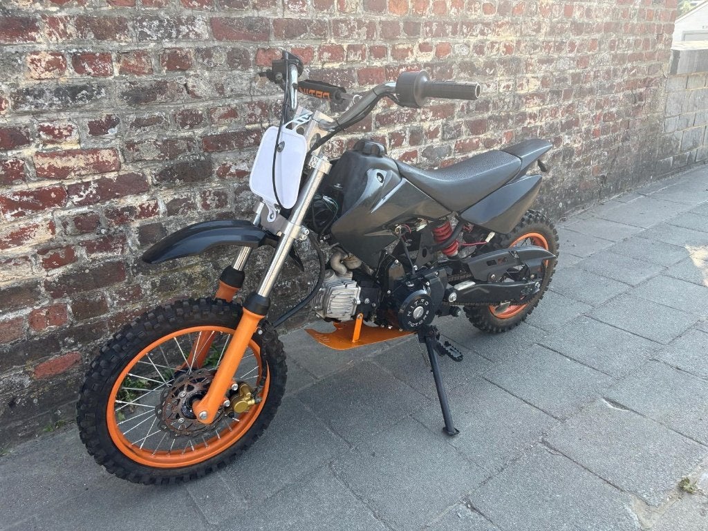 CROSSMOTOR 125 AUTOMAAT, Ophalen, Nitro, Zo goed als nieuw, 124 cc