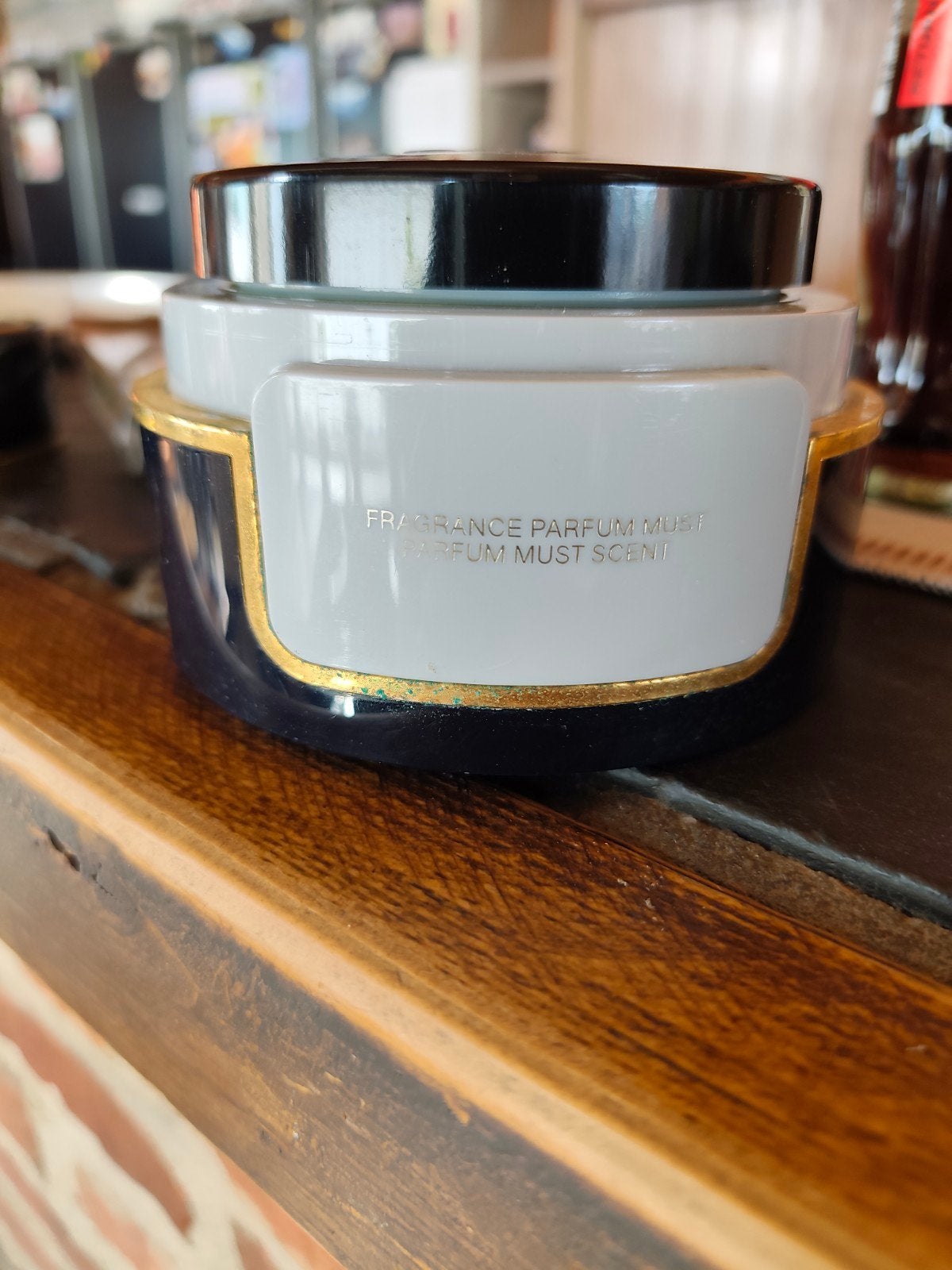 Lege pot vintage cartier poederparfum, Collections, Parfums, Enlèvement ou Envoi