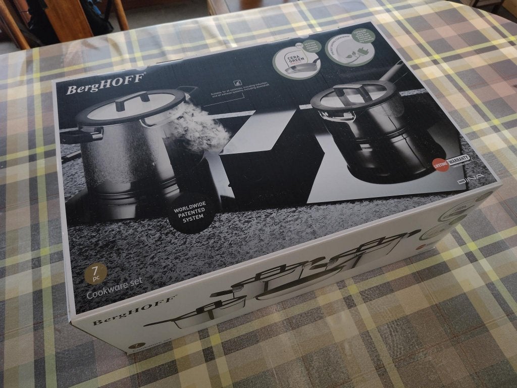 7-delige kookset van Berghoff, Ophalen, Inox, PFAS-vrij, Overige typen