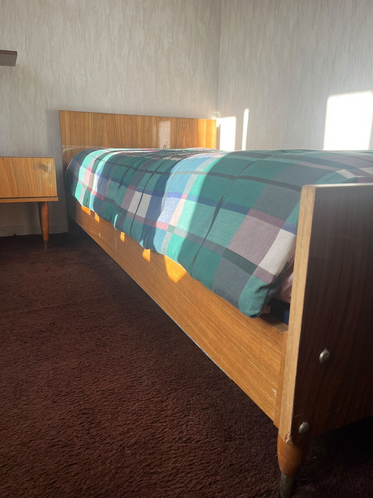 Chambre individuelle vintage. En bon état, Maison & Meubles, Enlèvement, Utilisé, Une personne