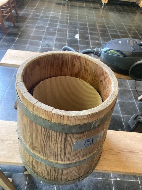 tonneau en bois - antique, Enlèvement