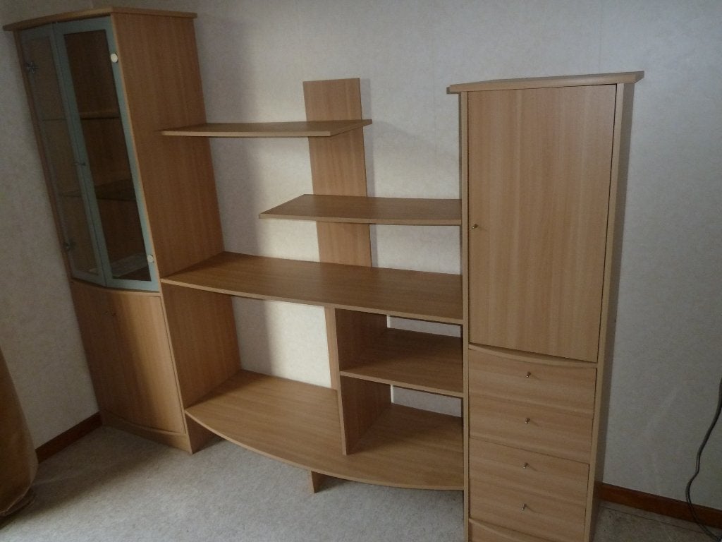 Als nieuwe kast (demonteerbaar) voor app of studentenkamer, 25 à 50 cm, 200 cm ou plus, Comme neuf, Modern