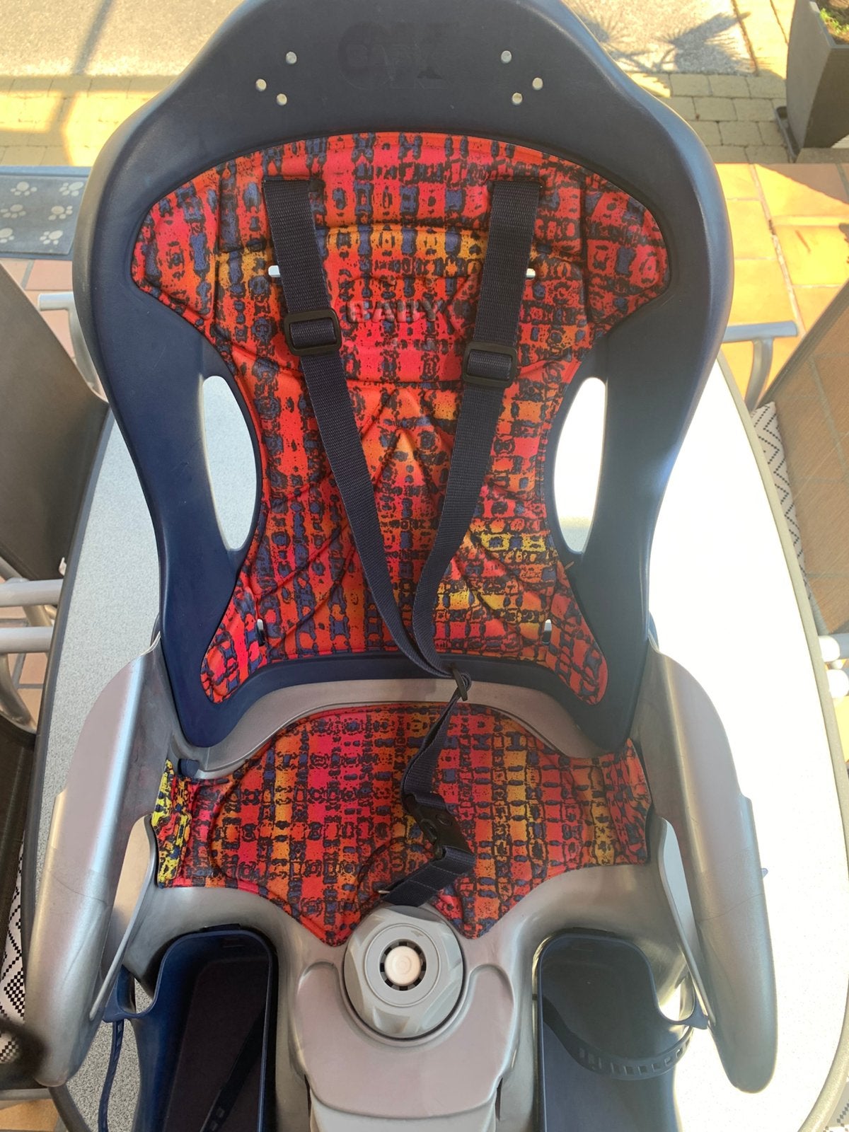 Fietsstoel Okbaby 10+, Fietsen en Brommers, Fietsaccessoires | Fietsstoeltjes, Ophalen, Zo goed als nieuw