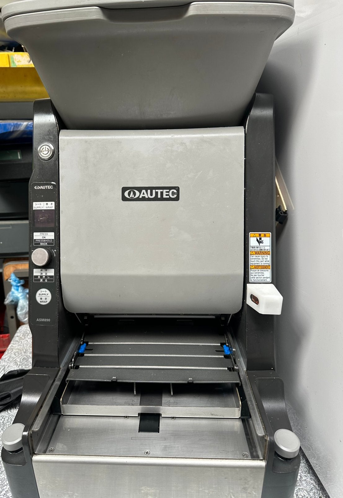 AUTEC ASM890CE-185 Maki Maker + Wrapping Unit, Ophalen, Zo goed als nieuw
