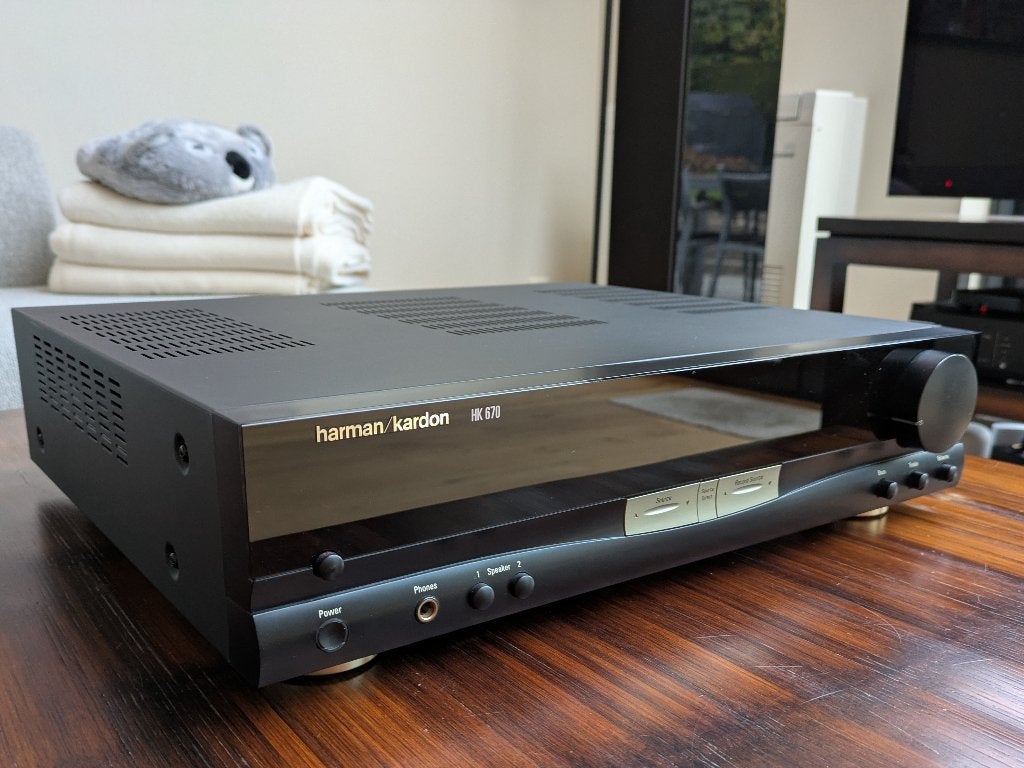 Amplificateur Harman/Kardon HK670, Autres marques, 60 à 120 watts, Enlèvement, Stéréo