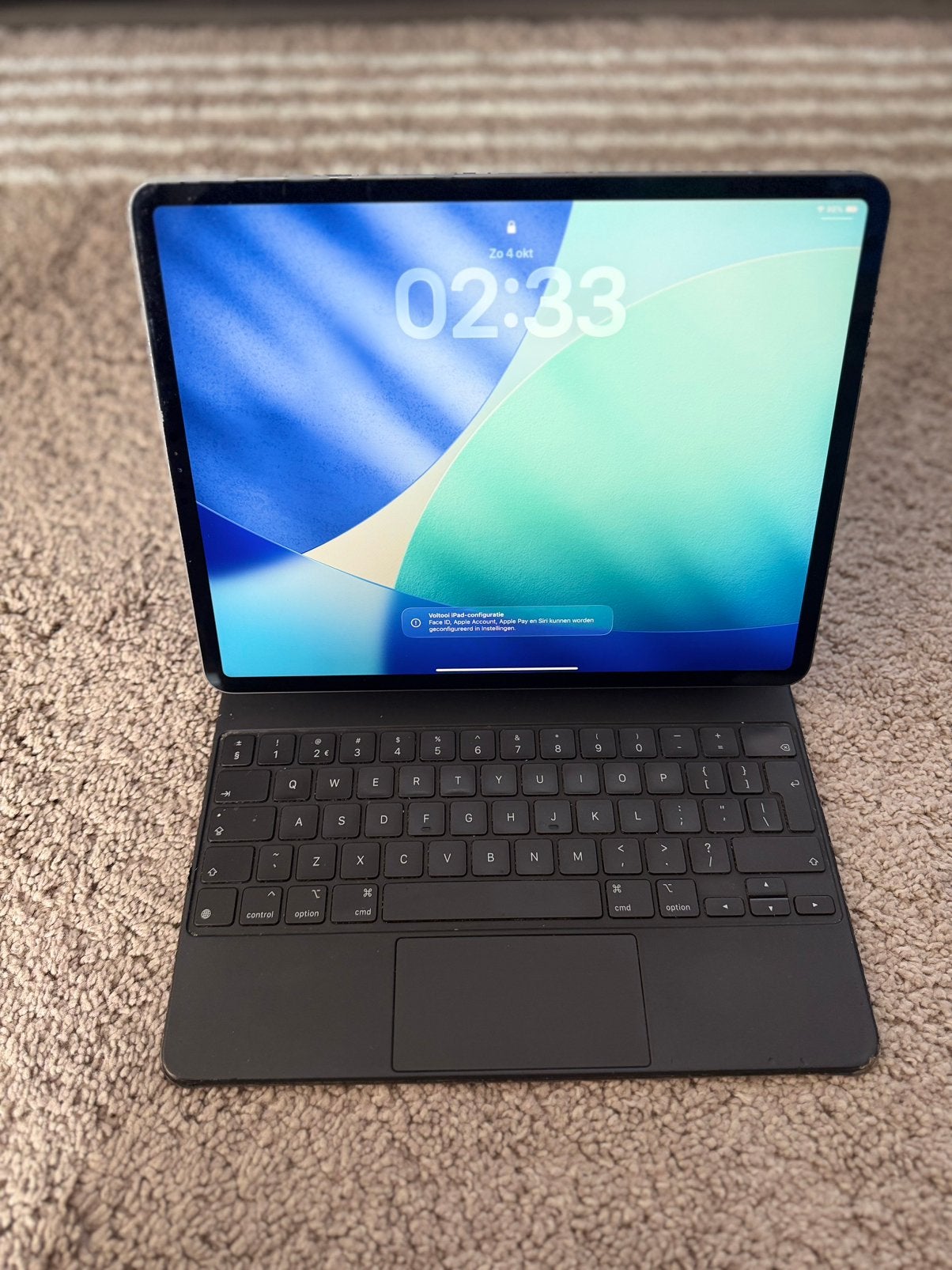 iPad Pro 12.9” 1TB (4th Gen) + Apple Magic Keyboard, Computers en Software, 12 inch, Ophalen of Verzenden, Zo goed als nieuw, Grijs