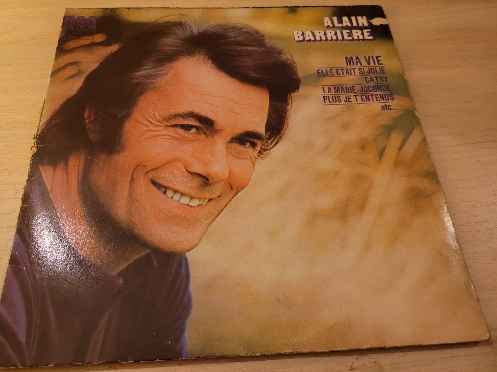 Double disque vinyl 33 tours Alain Barrière, Enlèvement ou Envoi, Pop, Comme neuf, Double LP
